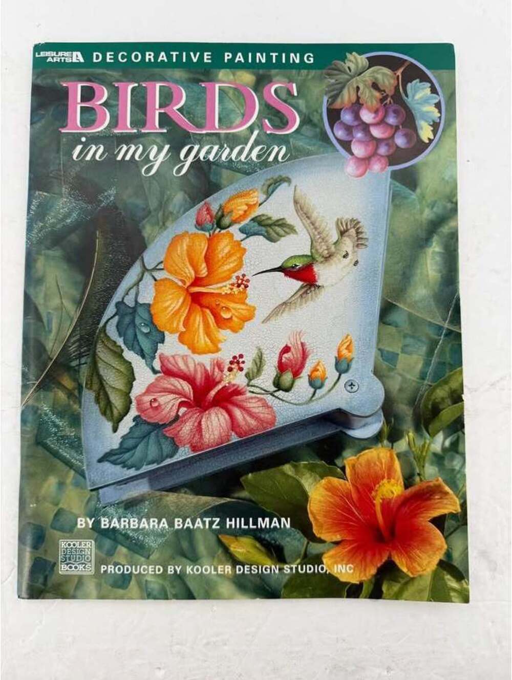 Leisure Arts Birds in My Garden Decorative Painting Book by Barbara Baatz Hillm